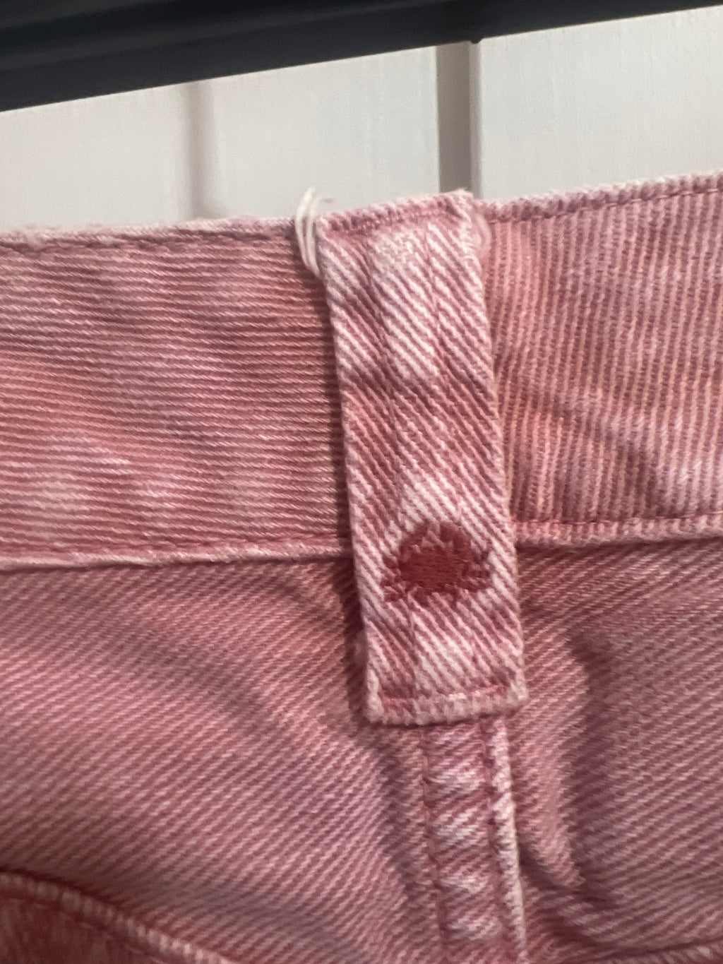 Jeans color rosa