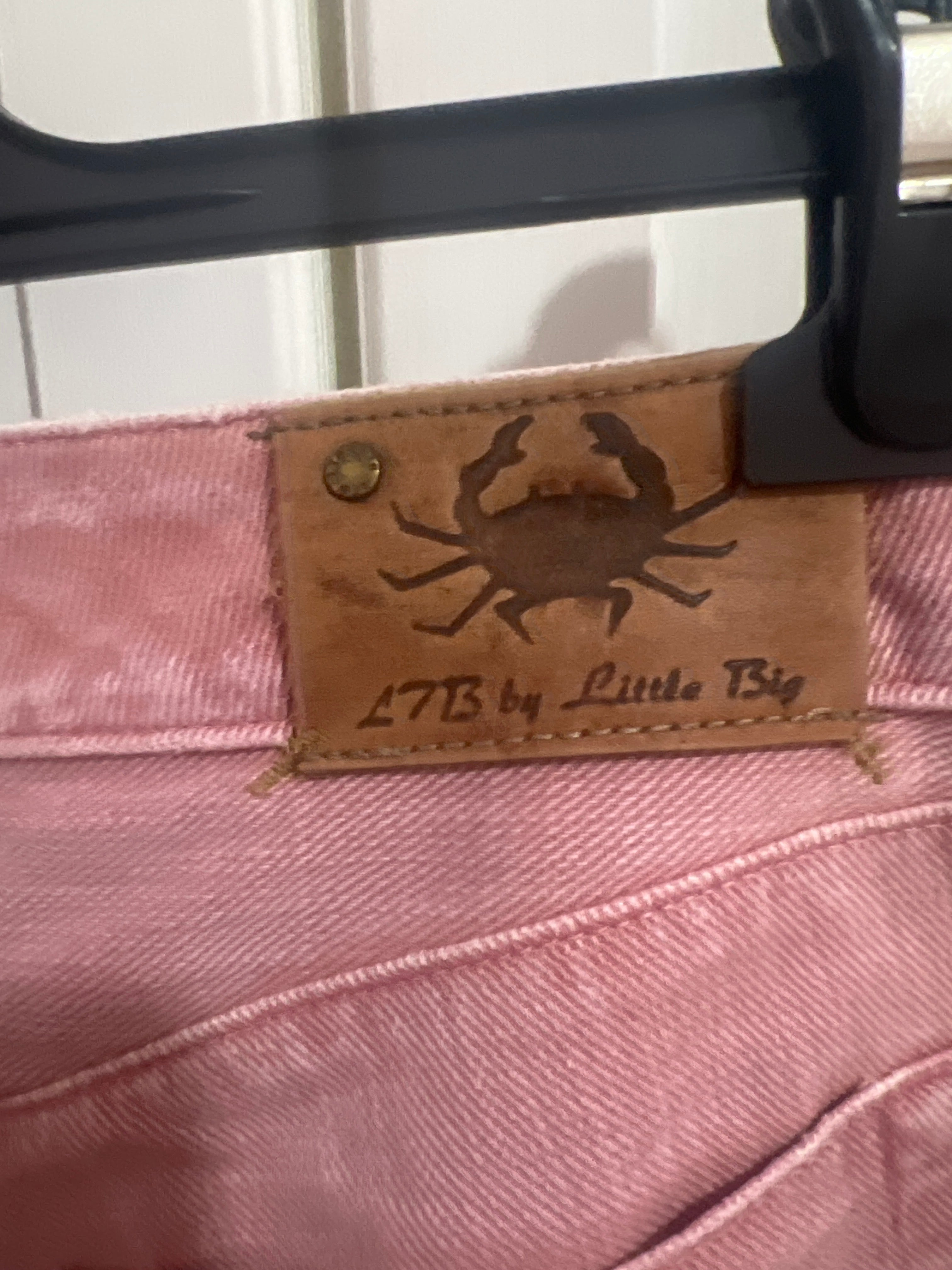Jeans color rosa