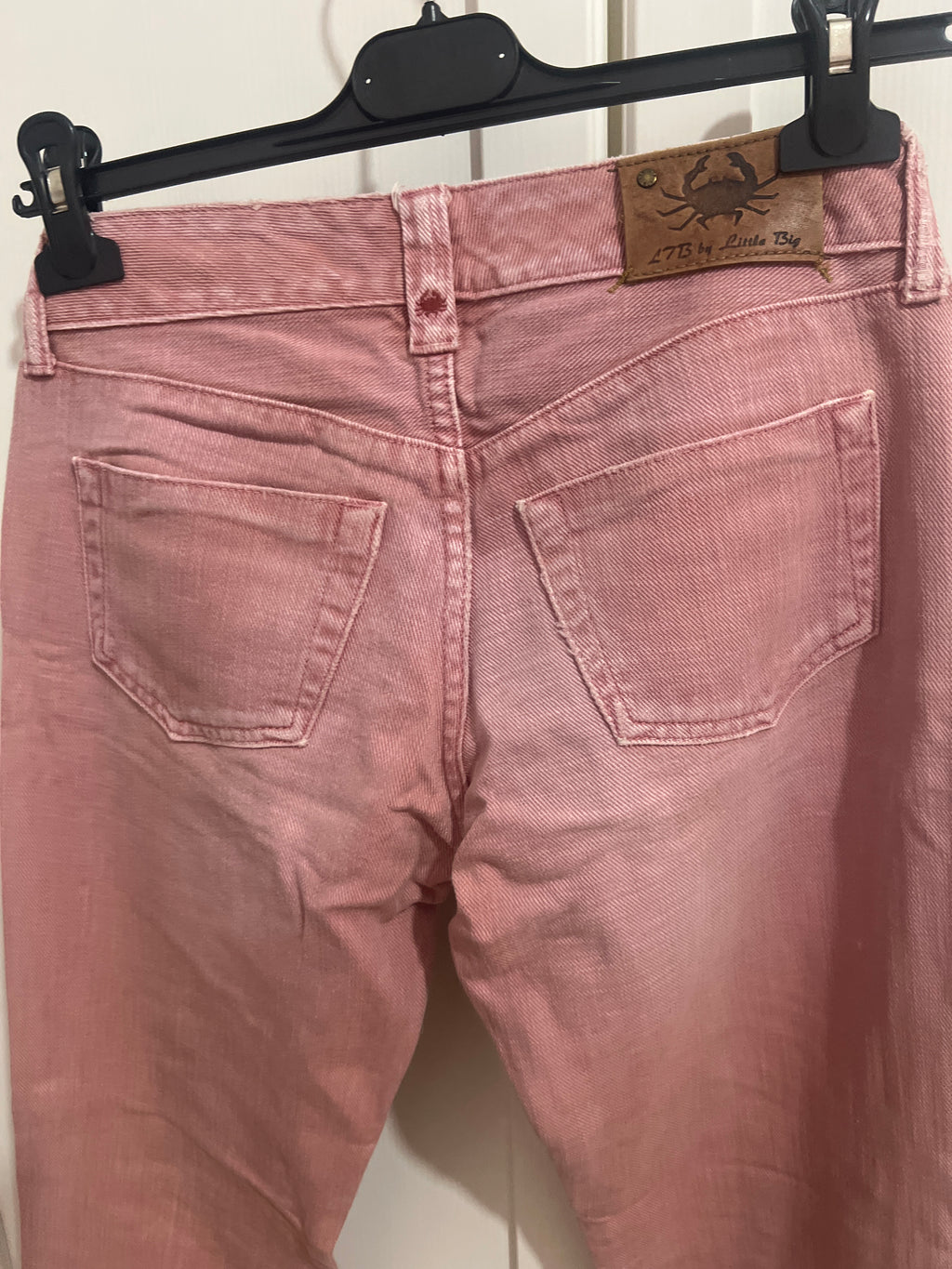 Jeans color rosa