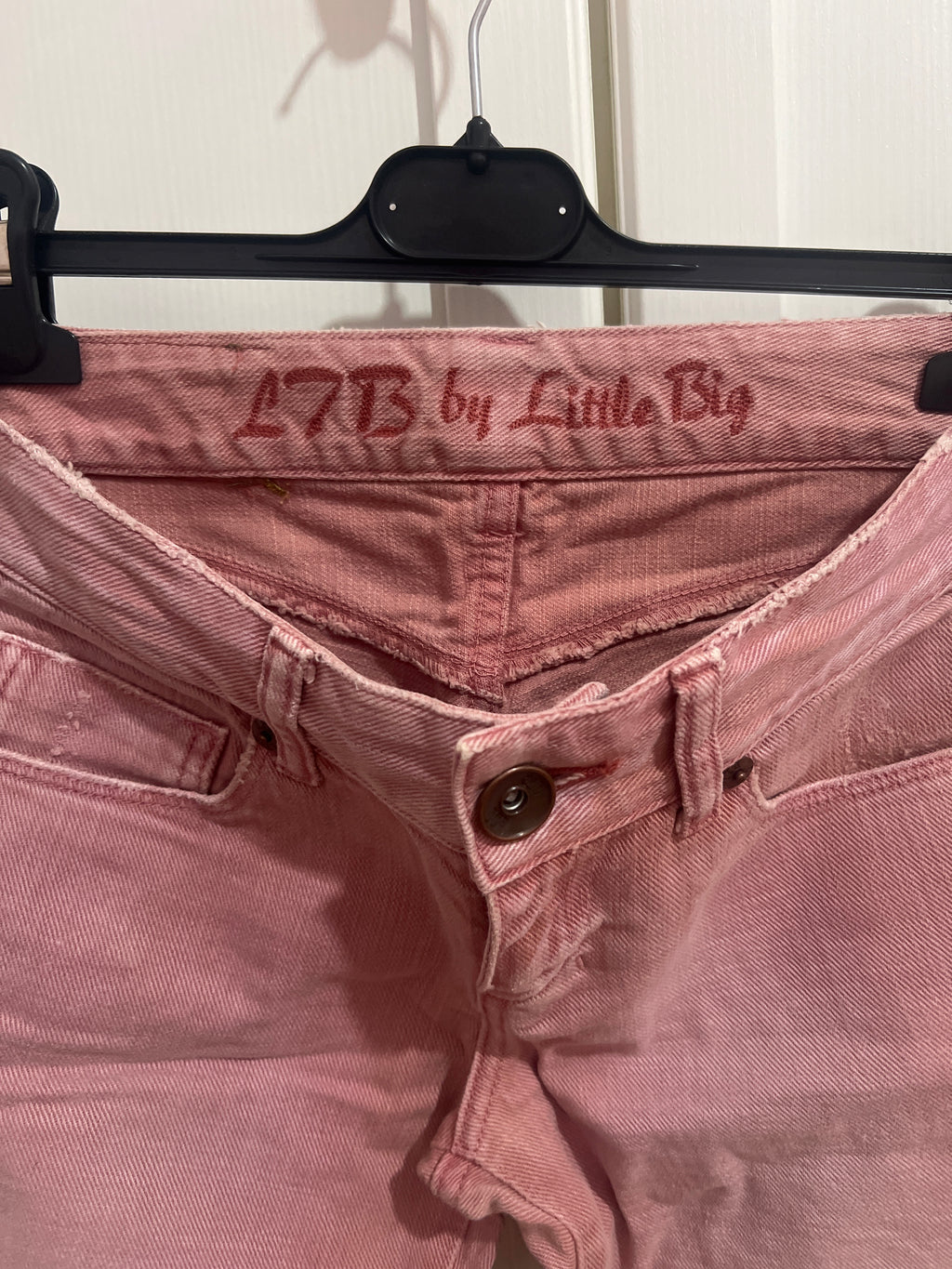 Jeans color rosa