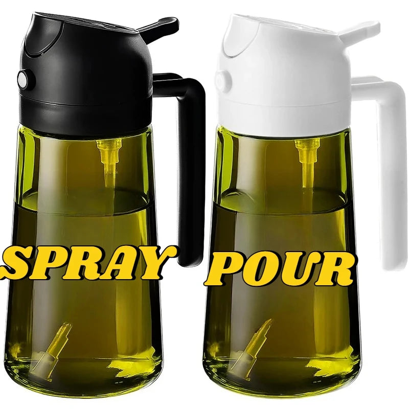 Dispensador de aceite de oliva – Botón oscuro antilight