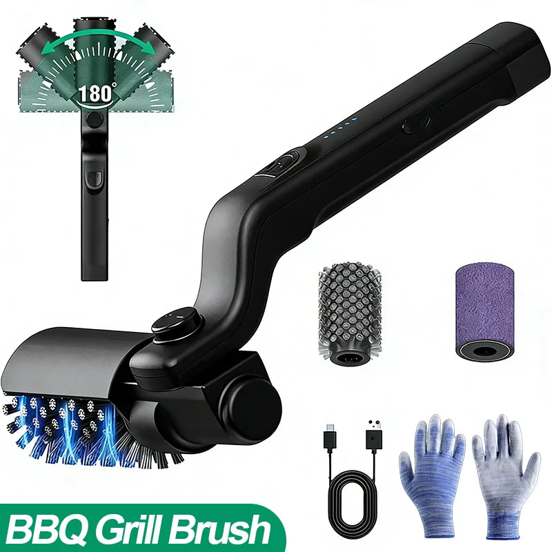 BrushPro – Cepillo eléctrico para parrilla y ahumador