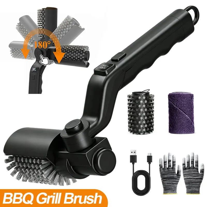 BrushPro – Cepillo eléctrico para parrilla y ahumador
